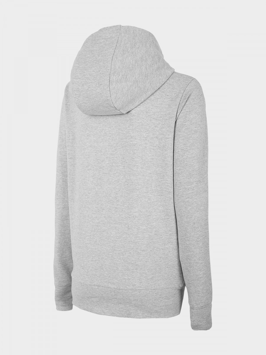 light grey women's sweatshirt