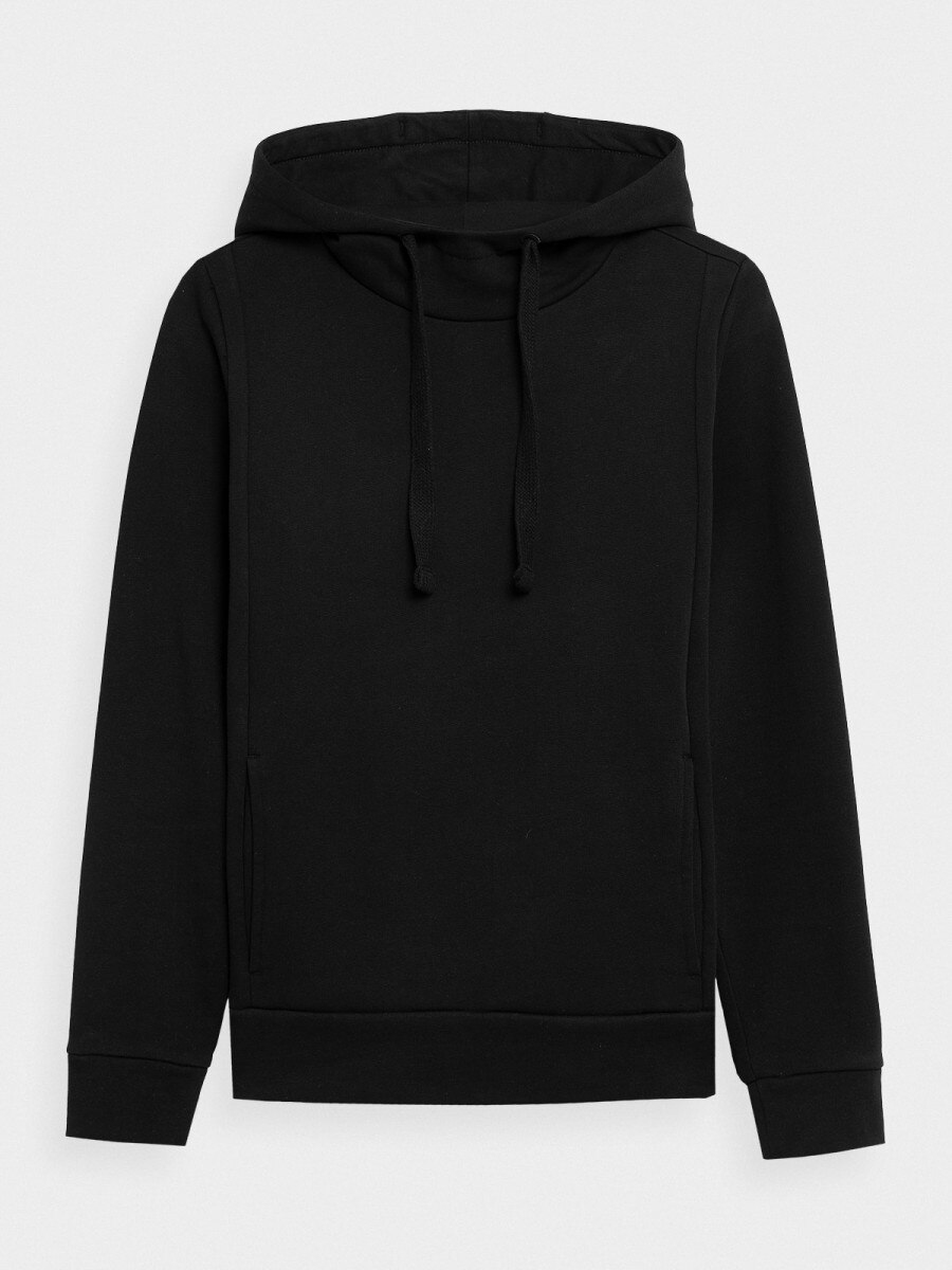  Women's hoodie deep black 3