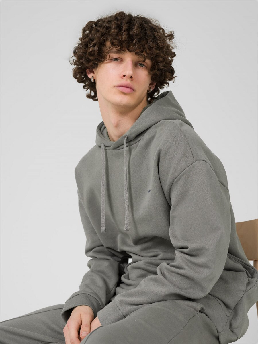 OUTHORN Men's pullover sweatshirt with print gray 5