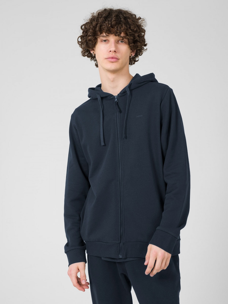 OUTHORN Men's zip-up hooded sweatshirt