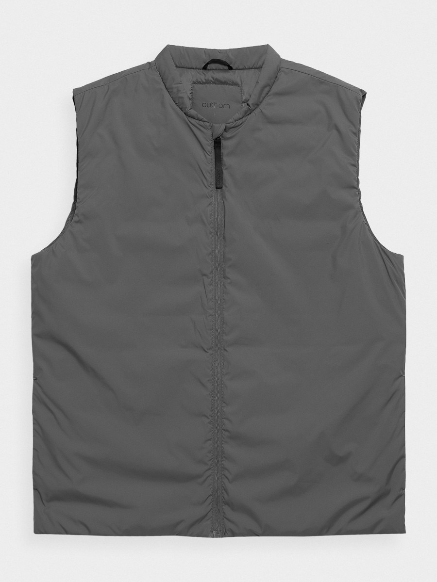 OUTHORN Men's synthetic down vest darrk gray 6