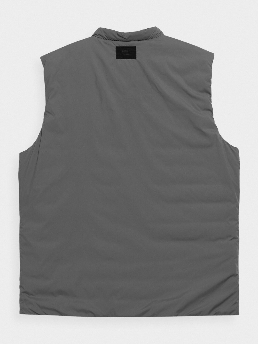 OUTHORN Men's synthetic down vest darrk gray 7