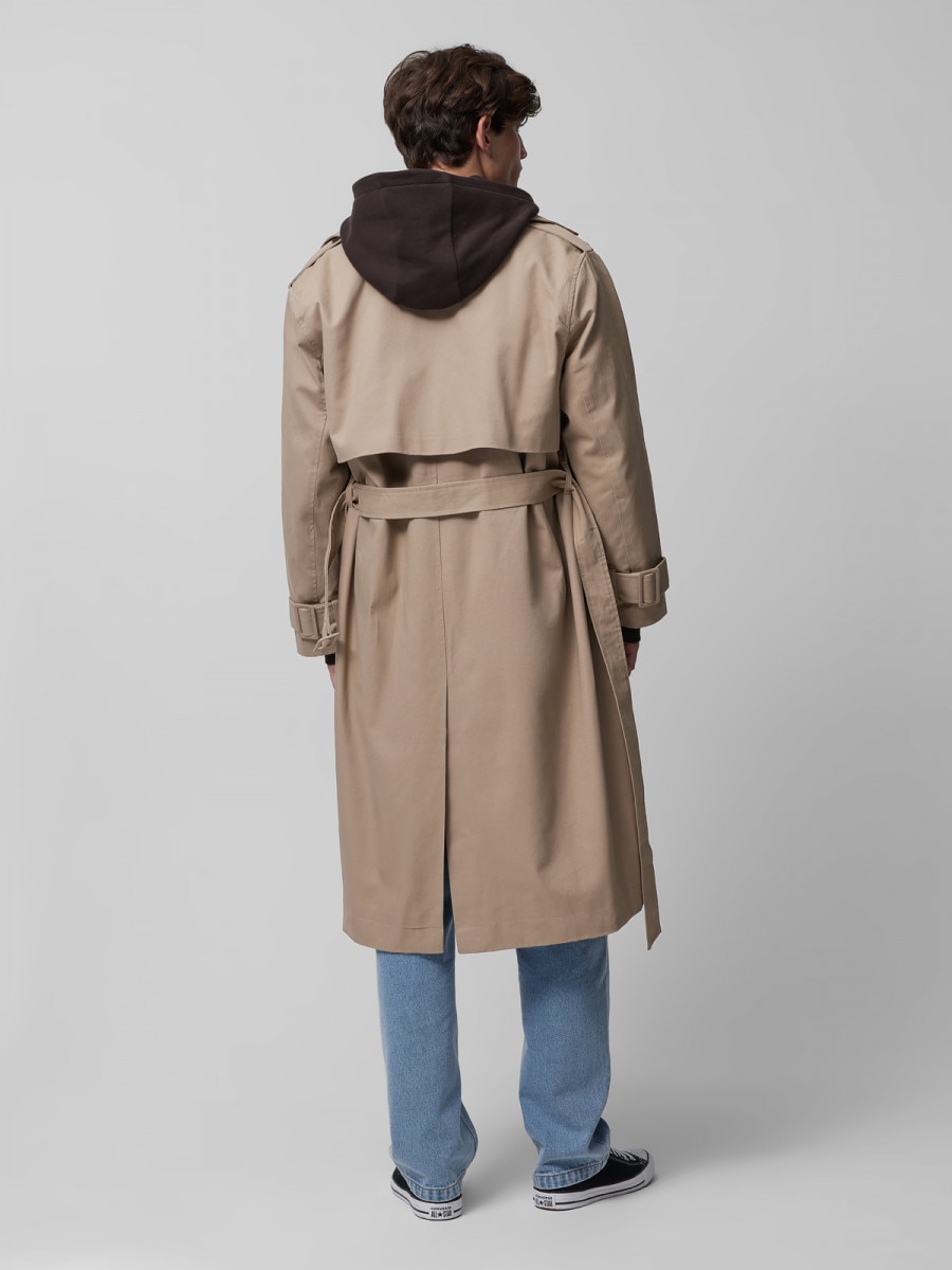 Unisex on sale trench coat