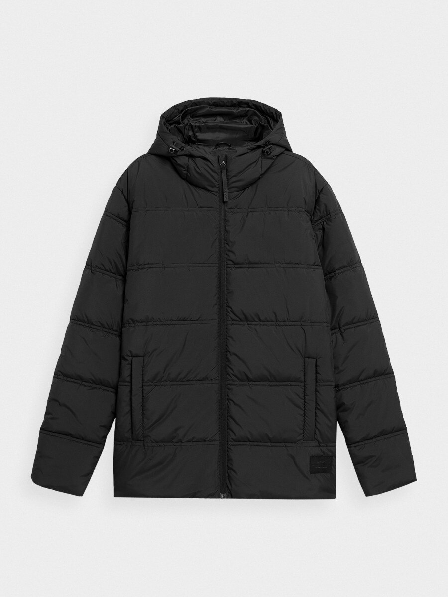 OUTHORN Men's synthetic down jacket deep black 7