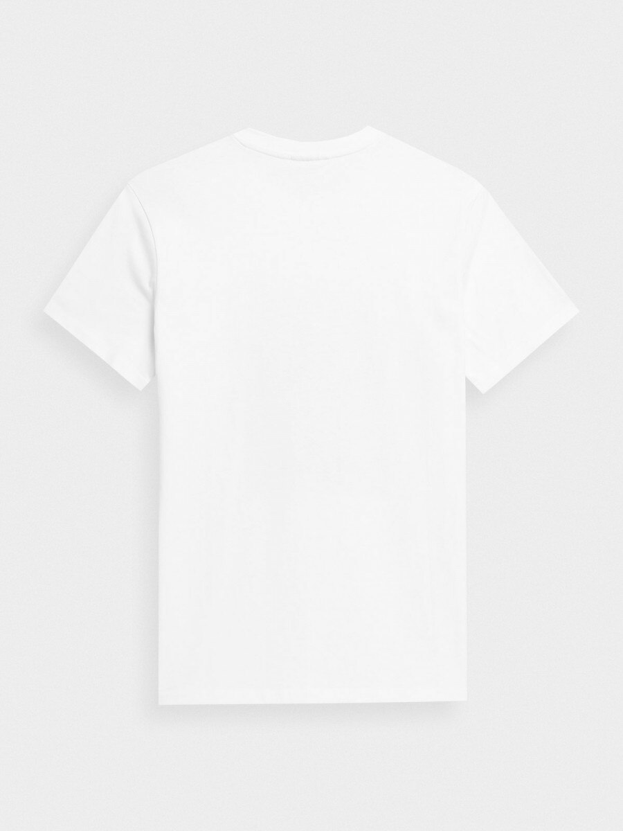 OUTHORN Men's T-shirt with print white 5