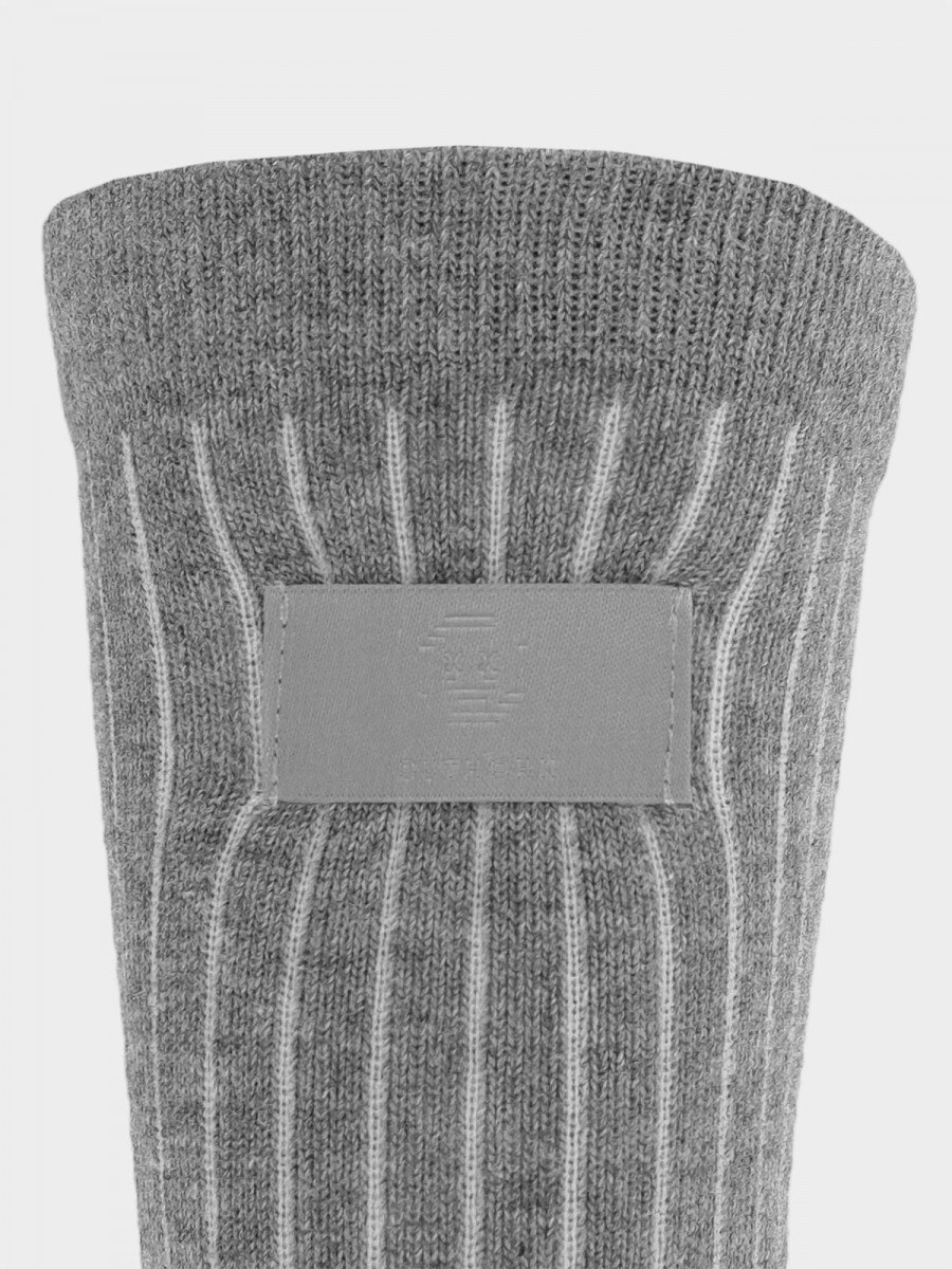 OUTHORN Men's crew socks darrk gray 3