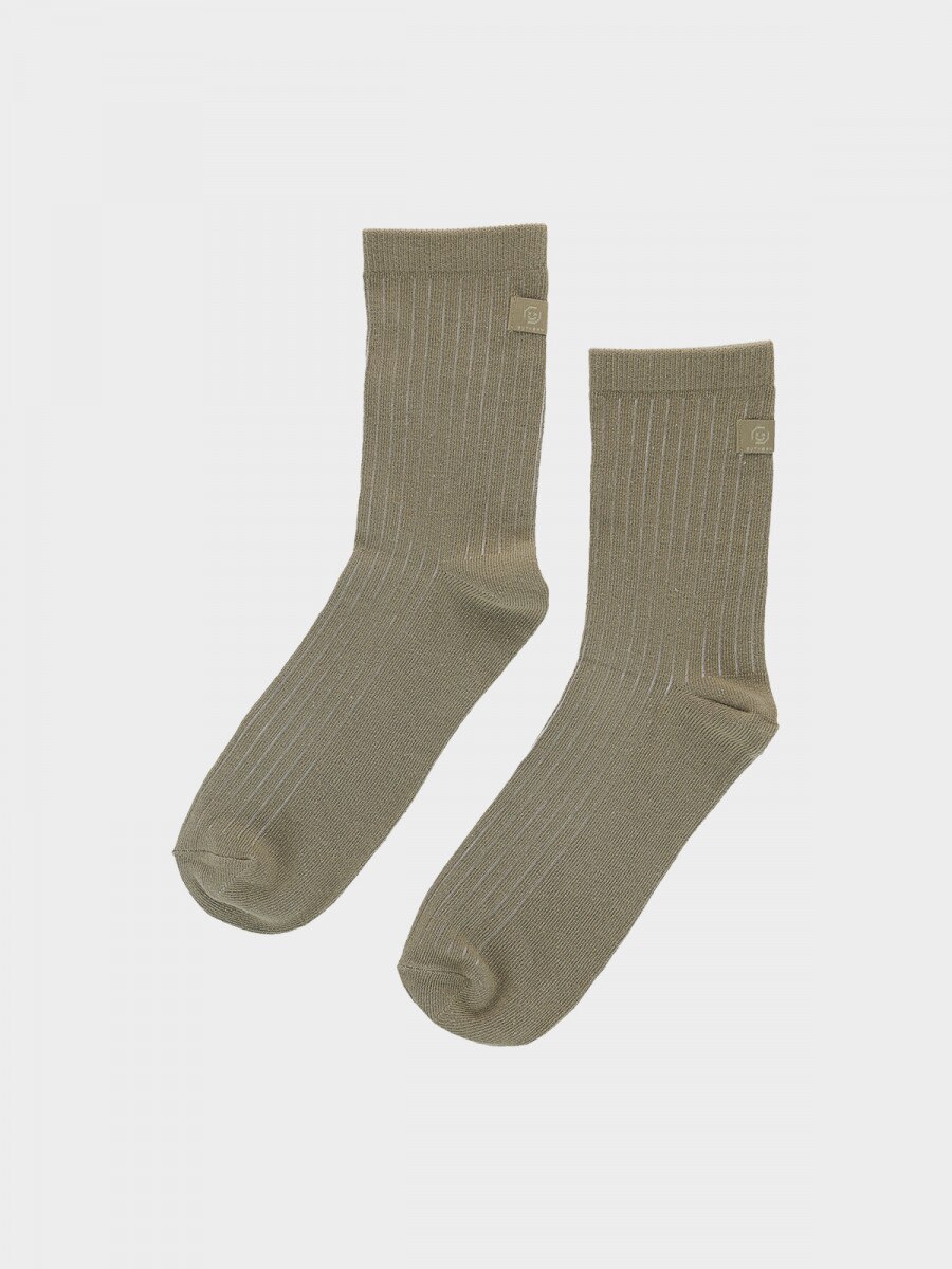 OUTHORN Men's crew socks khaki