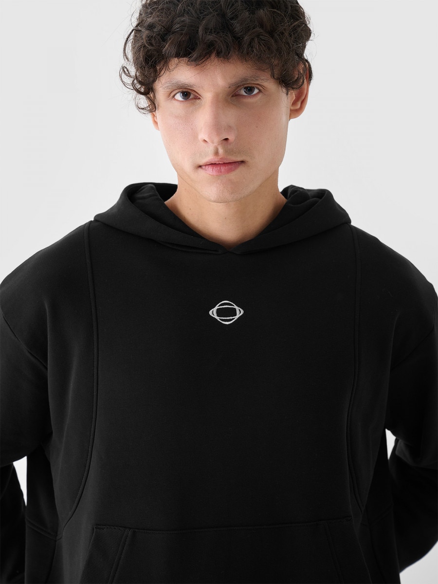 OUTHORN Men's hoodie deep black 3