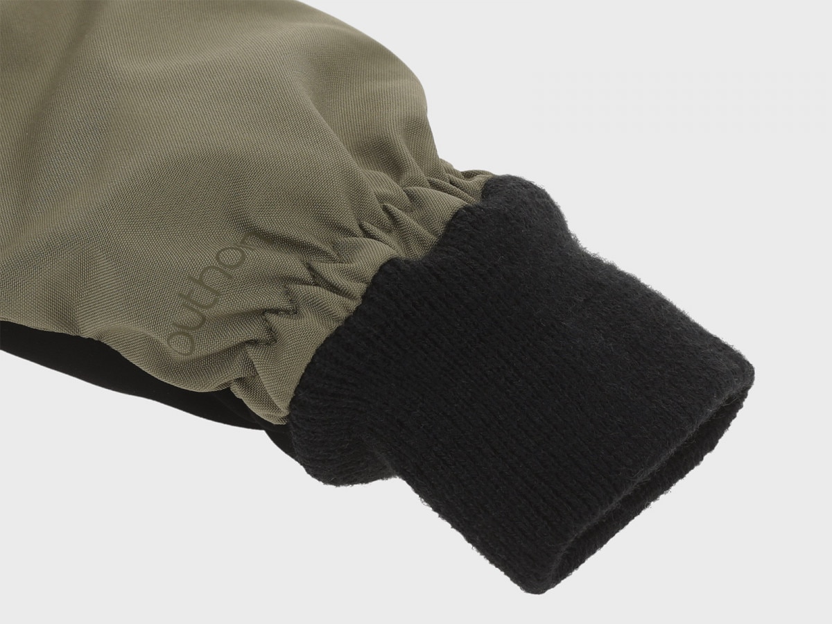 OUTHORN Unisex softshell sports gloves khaki 2