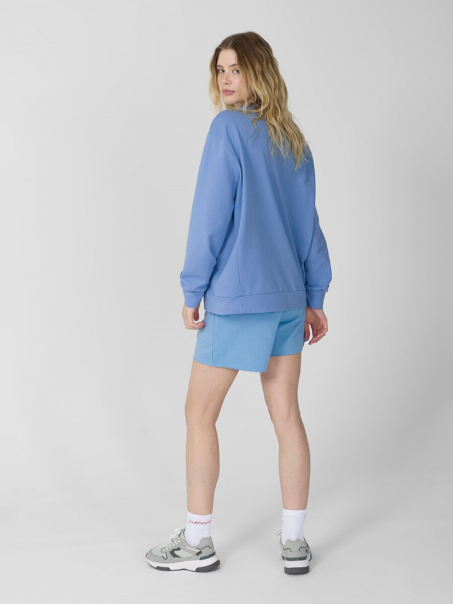 OUTHORN Women's knit shorts blue 4