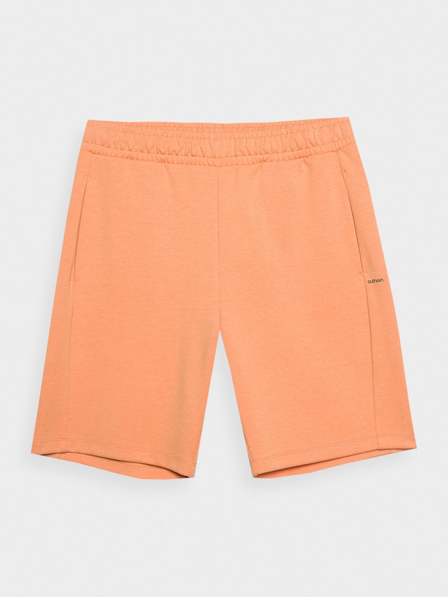 OUTHORN Men's knit shorts salmon pink 4