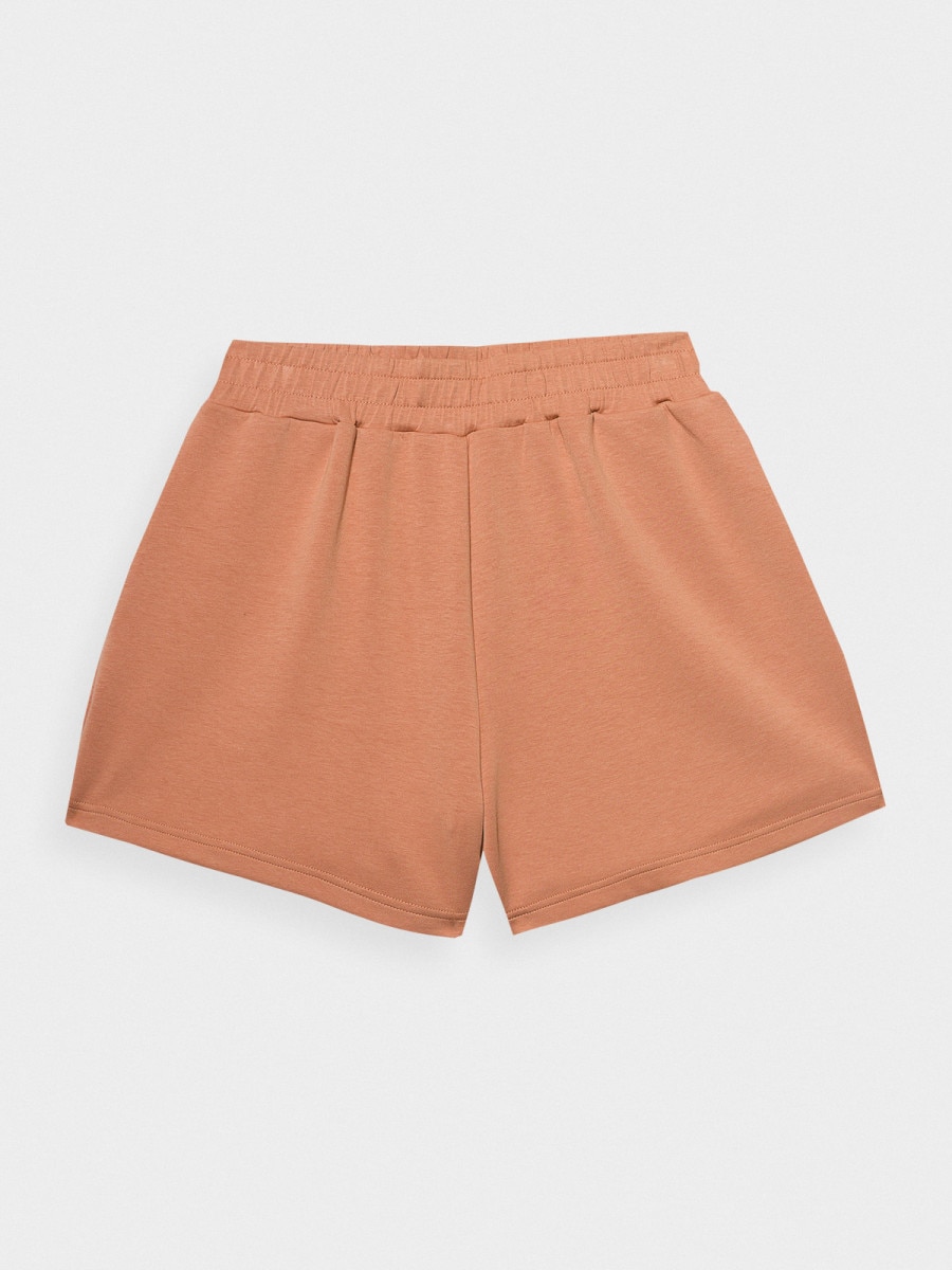 OUTHORN Women's modal sweat shorts - orange orange 5