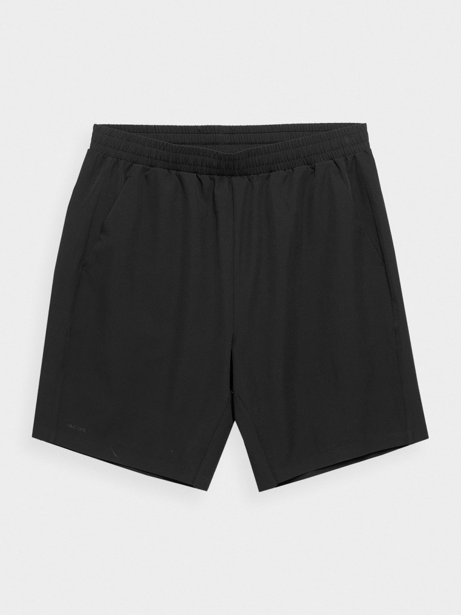 OUTHORN Men's active shorts deep black 4