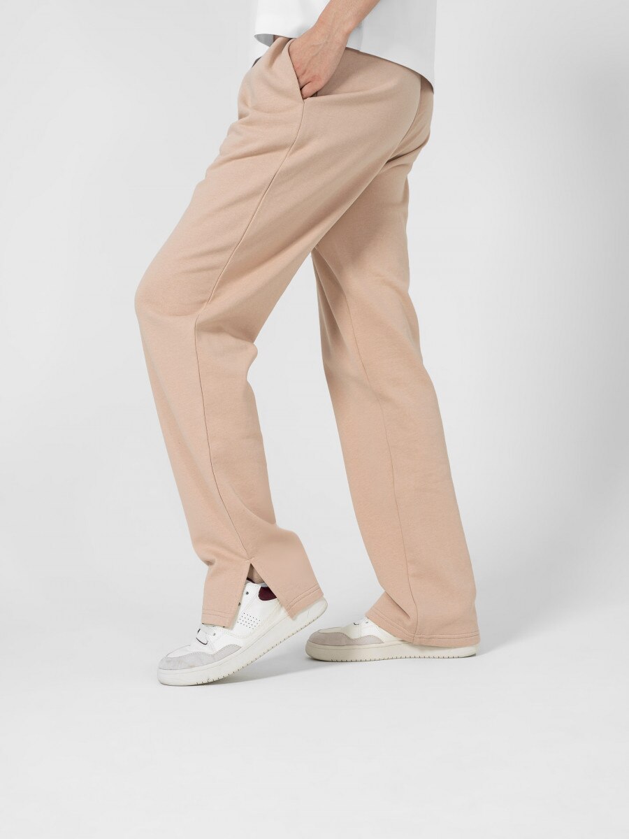 Beige sweatpants womens hot sale