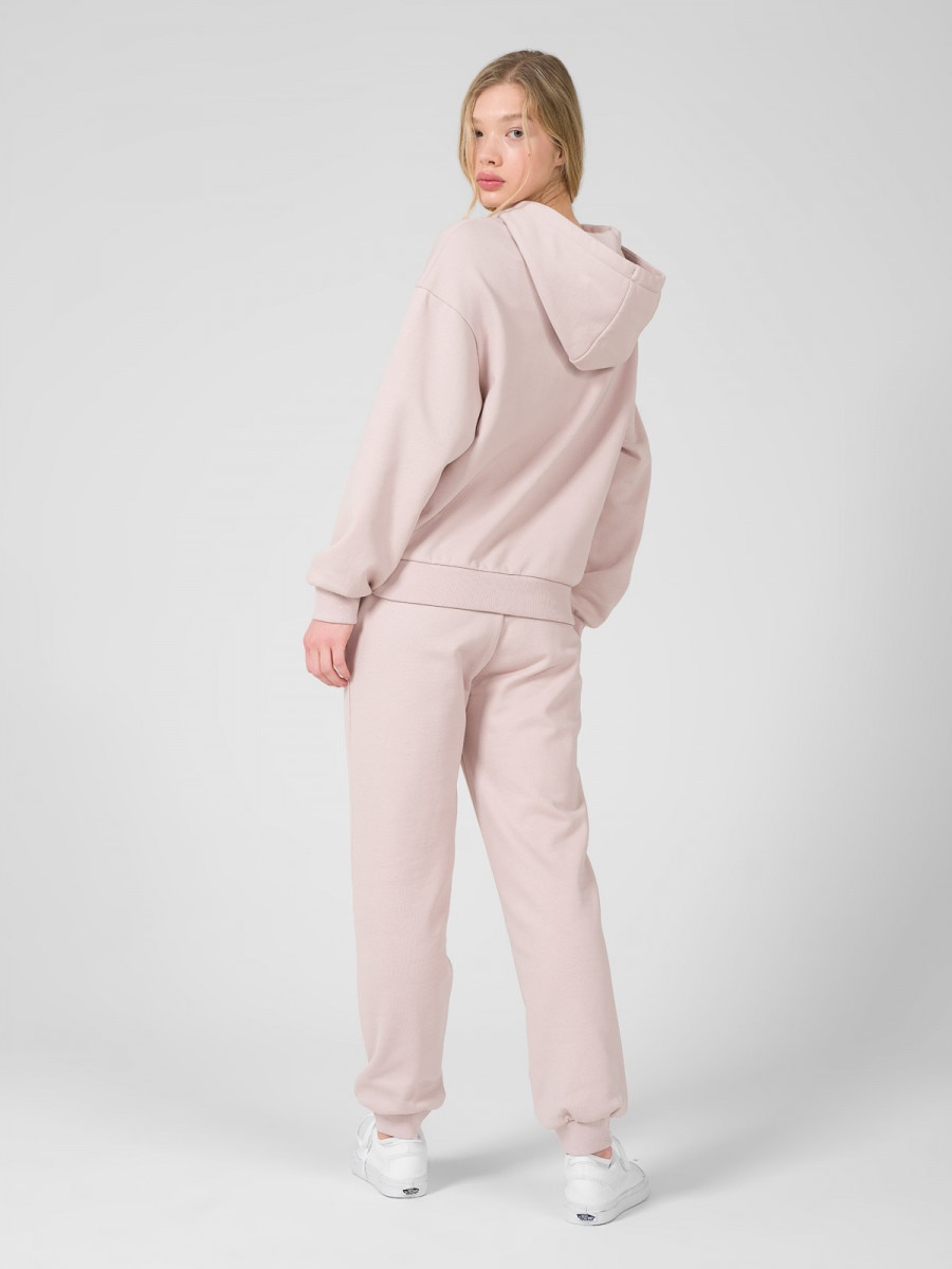 OUTHORN Women's sweatpants light pink 3