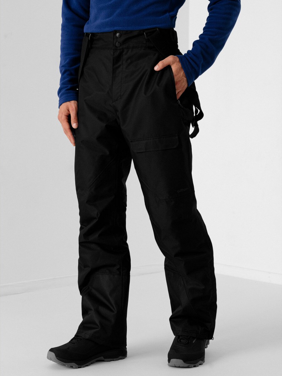  Men's ski trousers deep black 2