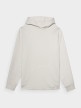 OUTHORN Men's oversize hoodie - cream 6