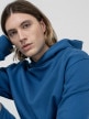 OUTHORN Men's oversize hoodie - blue blue 4
