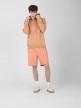OUTHORN Men's oversize hoodie  orange orange