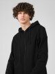 OUTHORN Men's zip-up hooded sweatshirt deep black 3