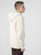 OUTHORN Men's zip-up hoodie - cream 5