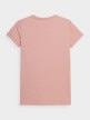 OUTHORN Women's plain t-shirt light pink 6