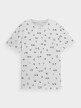 OUTHORN Men's t-shirt with print white 4