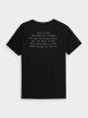 OUTHORN Men's t-shirt with print deep black 5