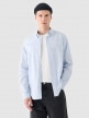 OUTHORN Men's cotton shirt light blue