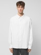 OUTHORN Men's cotton muslin shirt white 7