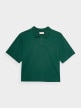 OUTHORN Women's polo shirt - green 5