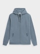 OUTHORN Men's zip-up fleece with hood blue 5