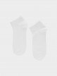 OUTHORN Women's basic ankle socks (2 pairs) white