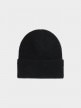 OUTHORN Women's winter beanie with wool and alpaca deep black