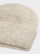 OUTHORN Women's winter beanie with wool and alpaca beige 2