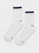  Men's ankle socks (2 pairs) white+white