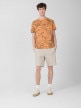 OUTHORN Men's knit shorts beige
