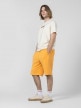 OUTHORN Men's sweat shorts  yellow