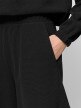 OUTHORN Women's waffle sweatshorts deep black 4