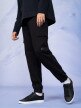 OUTHORN Men's cargo sweatpants deep black 2