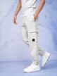 OUTHORN Men's cargo sweatpants cool light gray 2