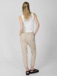 OUTHORN Women's casual trousers with linen beige 4