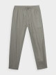 OUTHORN Men's woven linen trousers - khaki khaki 6