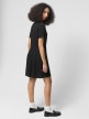 OUTHORN Midi dress with viscose deep black 4