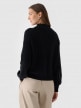 OUTHORN Women's cotton sweater deep black 4