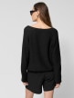 OUTHORN Women's cotton sweater deep black 4