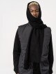 OUTHORN Unisex scarf deep black