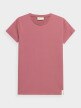 OUTHORN Women's plain T-shirt dark pink 4