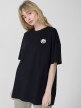 OUTHORN Women's oversize Tshirt with print  navy blue