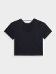 OUTHORN Women's scoop-back T-shirt - navy blue 5